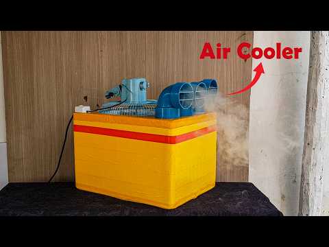 How to Make Air Cooler | Cooling Fan for Summer | Air-conditioner