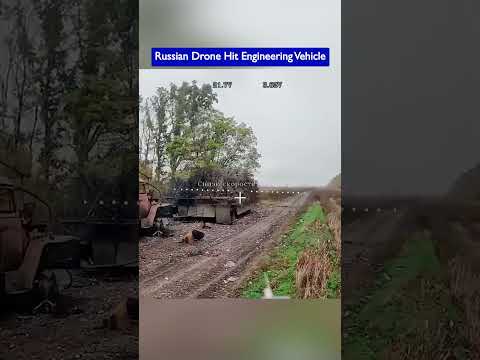 Russian FPV Drone <strong>Hits</strong> Recovery Vehicle Towing a Grad!
