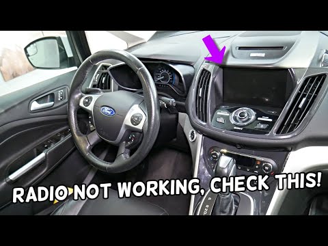 THIS IS WHY RADIO NAVIGATION DOES NOT WORK ON FORD C-MAX