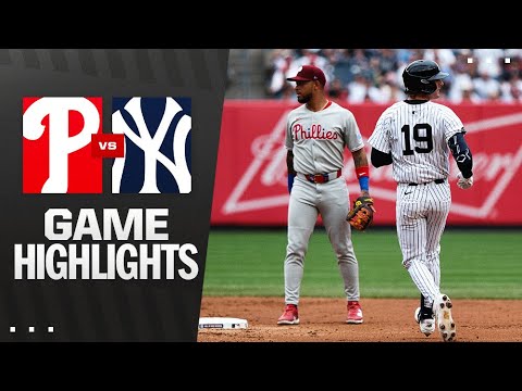 Phillies vs. Yankees Game Highlights (7/27/25) | MLB Highlights