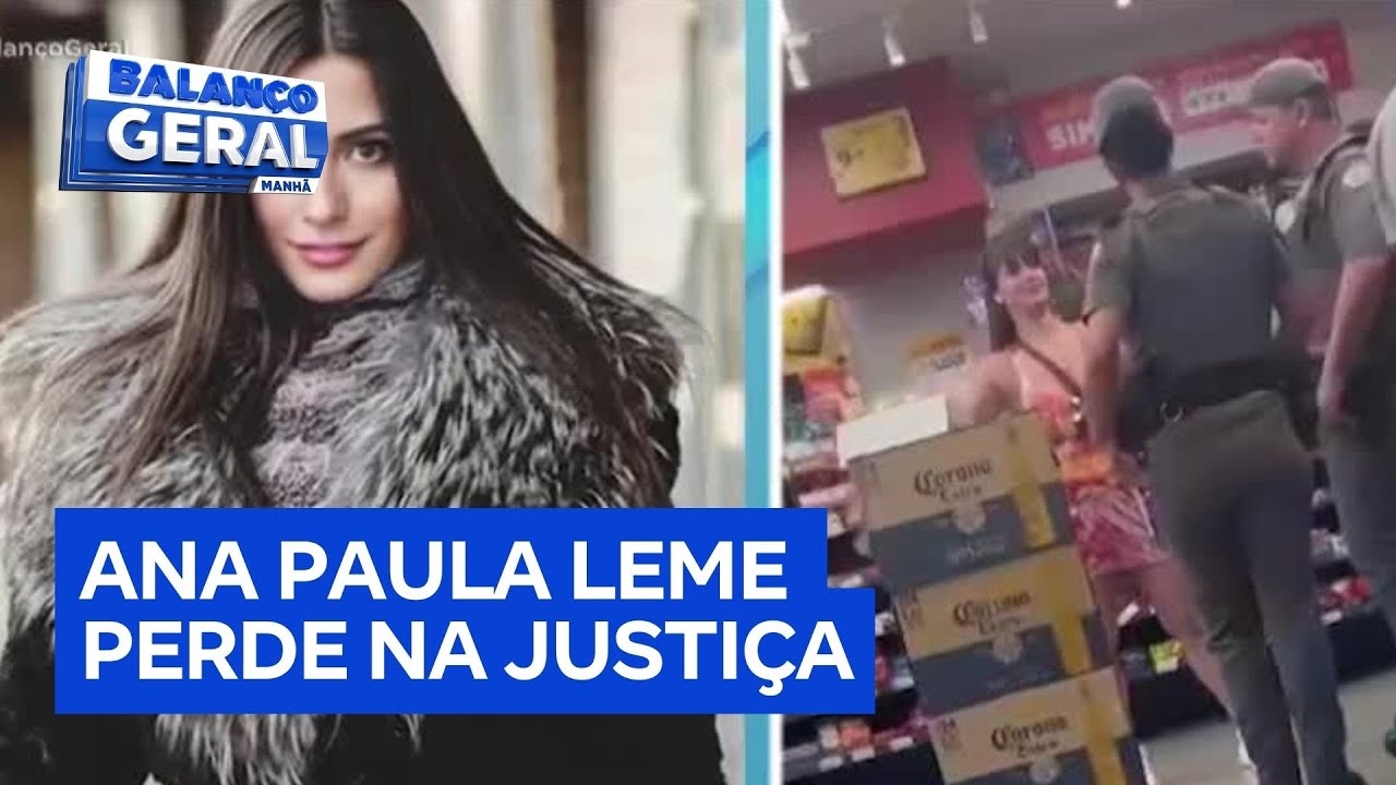 Ex paniquete Ana Paula Leme é condenada a pagar R$ 10 mil por ofensas a atendente