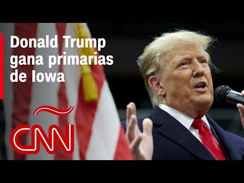 CNN proyecta que Trump gana Iowa; DeSantis y Haley se disputan el segundo lugar