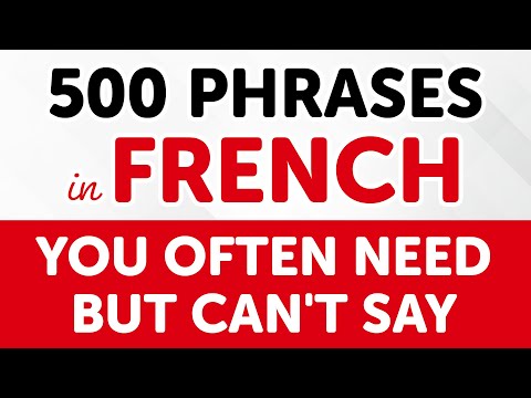 Kendras Language School 500FrenchPhrasesYOUOFTENNEEDbutCANTSAY