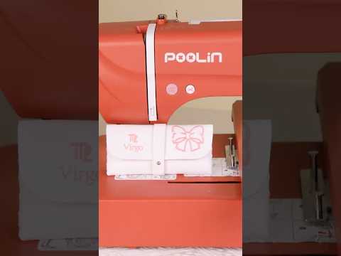 Virgo Vibes Only | Embroidered Glasses Case Tutorial #shorts