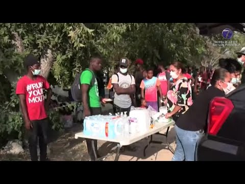 Reportan fuerte presencia de haitianos en SLP.