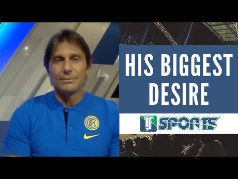 If Inter's coach Antonio Conte could sign ONE player from history, WHO WOULD IT BE His answer here