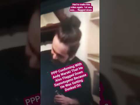 I Got Flagged, So Here Is PPP Confirming Andy Warski #kinocasino Flagged Down Saynotogeno Again Nooo