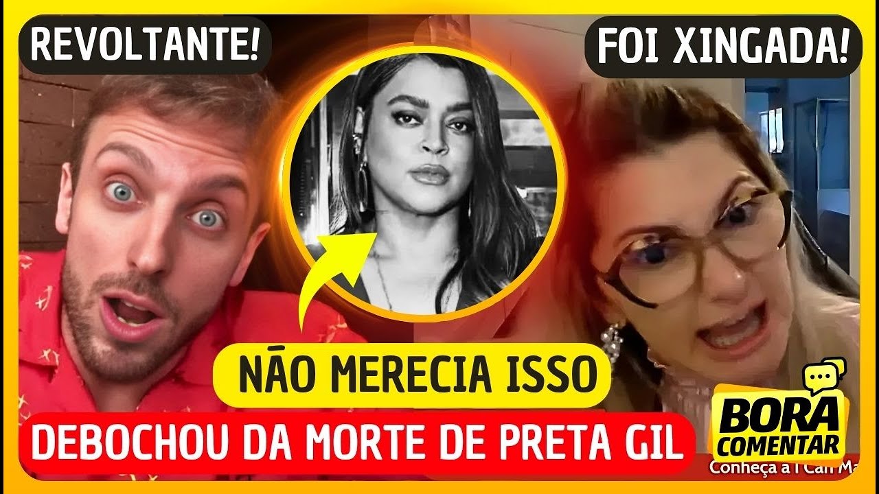 🚨ABSURD0Léo Lins é cruel com Preta Gil Fontenelle leva a pior em polêmica Rodrigo Faro na Globo