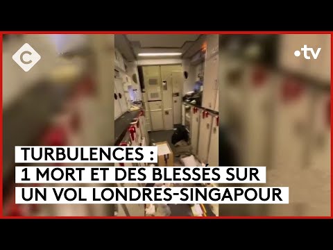 Vol Londres-Singapour, séismes en Italie et Nouvelle-Calédonie - Le 5/5 - C à Vous - 21/05/2024