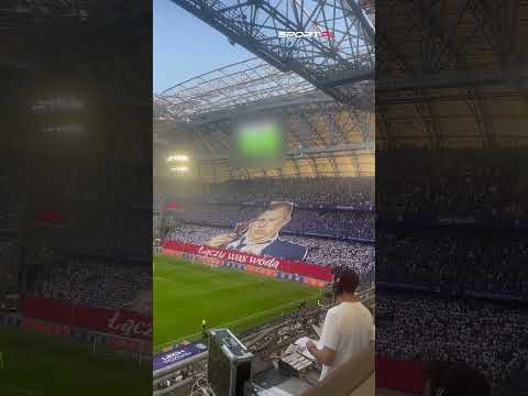 Kibice Lecha Poznań w oprawie na Superpucharze Polski ostro zaatakowali Cezarego Kuleszę i PZPN!