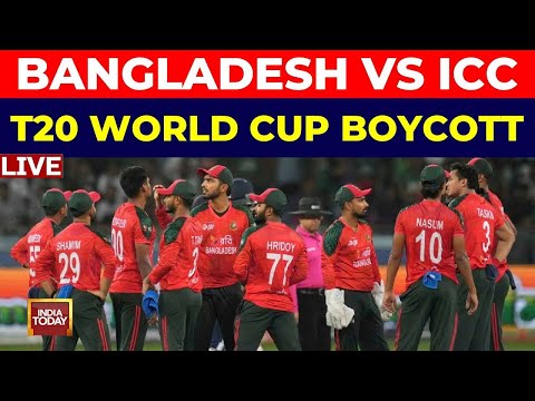 Bangladesh Boycotts T20 World Cup In India LIVE News | Bangladesh Vs ICC | Cricket World Cup News