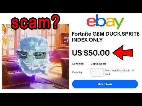 I Bought Rare Fortnite Sprites on eBay