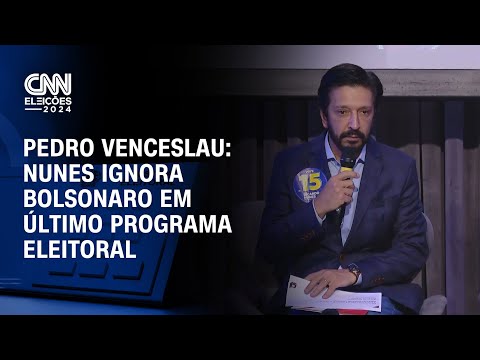 Pedro Venceslau: Nunes ignora Bolsonaro em último programa eleitoral | BASTIDORES CNN