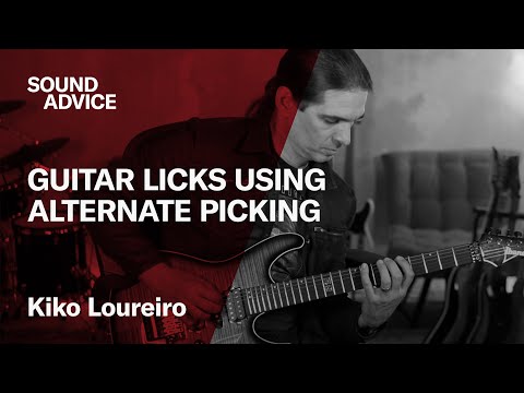 Sound Advice: Kiko Loureiro - Guitar Licks Using Alternate Picking