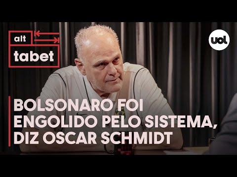 Oscar Schmidt diz que Bolsonaro foi 'engolido pelo sistema': 'Infelizmente'