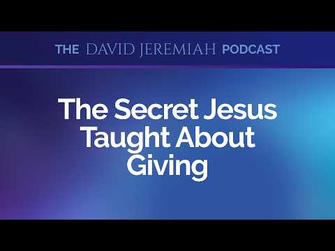 David Jeremiah - Getting Through Giving