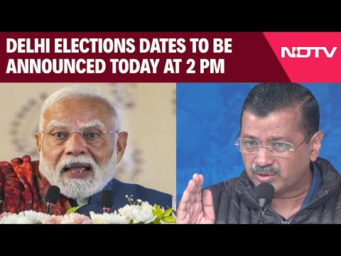 Delhi Election Dates | Delhi Elections Dates To Be Announced Today At 2 PM | NDTV 24x7 LIVE
