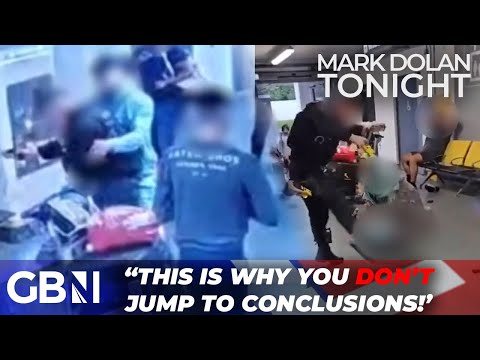 SHOCKING new footage shows police attacked ahead of Manchester airport 'excessive force' incident