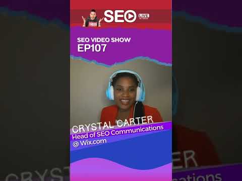 How to get on the first page of Google in 1 min with SEO expert Crystal Carter #Shorts