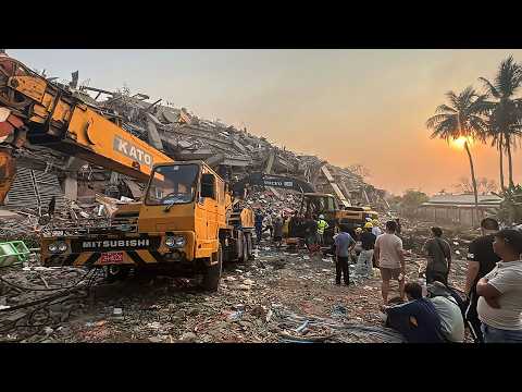 Myanmar military junta accused of bombing raid hours after quake