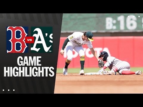 Red Sox vs. As Game Highlights (9/10/25) | MLB Highlights