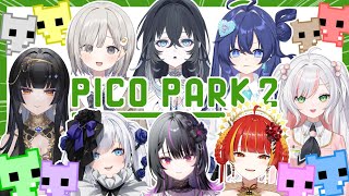 【 PICO PARK 2┆game 】🔑 #PolarNight と #Etoile の協力がカギ⁉頼む‼協力してくれ‼【 杏夜くもり /
