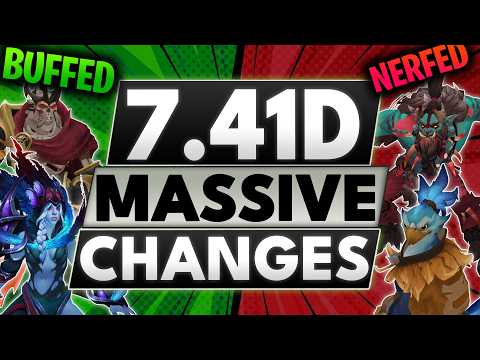 Dota 2 Patch 7.41d Full Breakdown