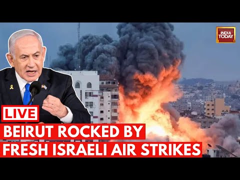 Israel Attack In Beirut Live: Israel Attack Lebanon's Beirut | Israel Vs Iran War | Israel-Hezbollah