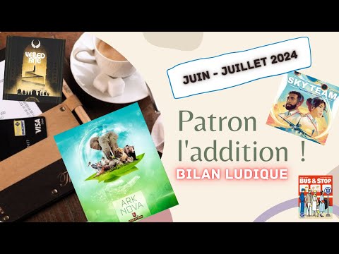 Patron l'addition - Juin juillet 2024