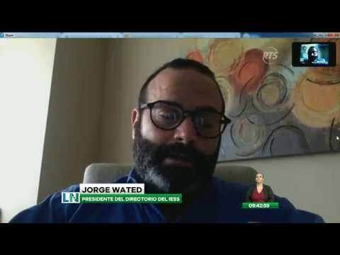 Jorge Wated habla sobre los presuntos casos de corrupción en el IESS