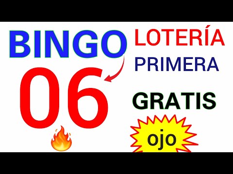 Recojan.! BINGASOO (( 06 )) loteria PRIMERA loteria INDICADA de HOY/PALÉ Y SÚPER de DINERO para HOY