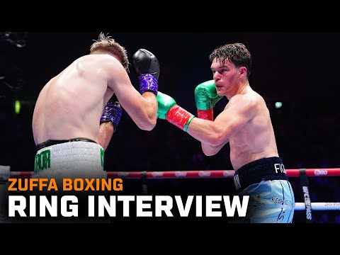 Emmet Brennan Ring Interview | Zuffa Boxing