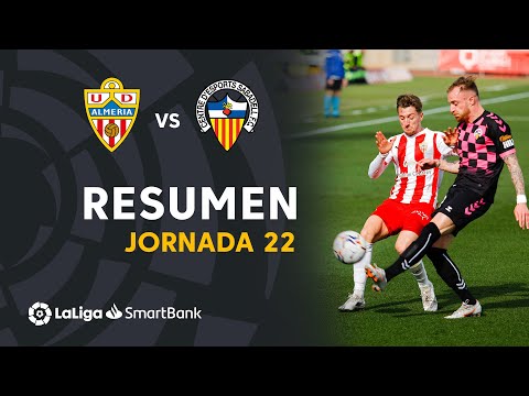 Resumen de UD Almería vs CE Sabadell (2-2)