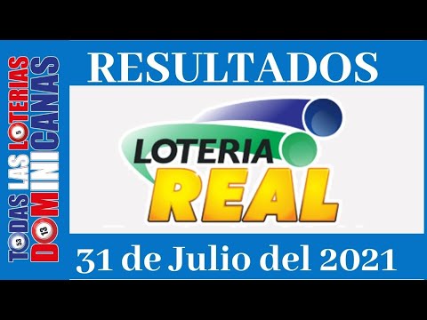 Lotería Real Sábado 31 de Julio del 2021 #todaslasloteriasdominicanas