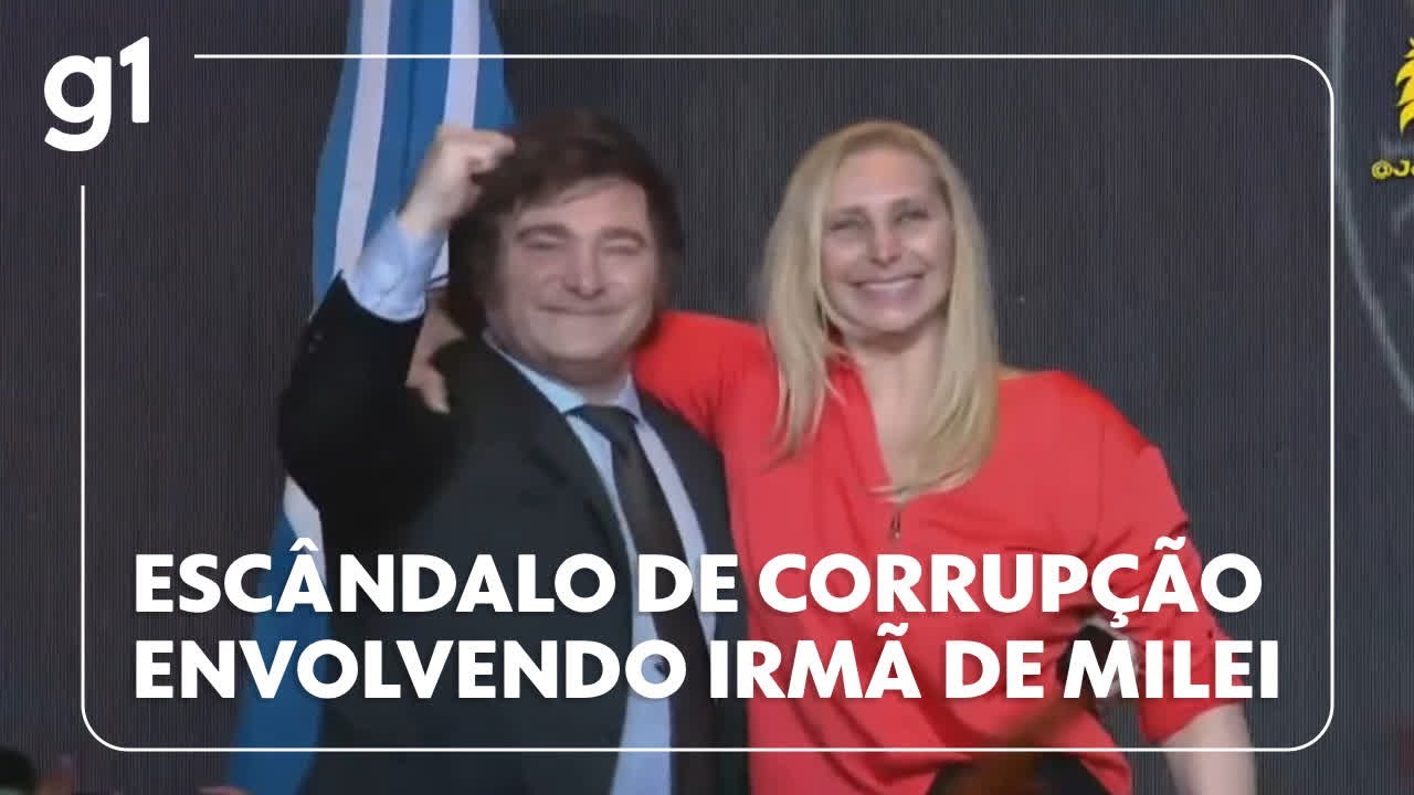Parlamento pode abrir CPI sobre suborno de irmã de Milei