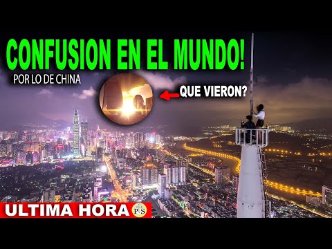 GRAN CONFUSIÓN en el MUNDO HACE INSTANTES por lo de CHINA, LO QUE VIERON es casi imposible QUE SEA!