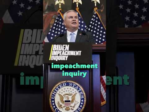 House Republicans Authorize Biden Impeachment Inquiry