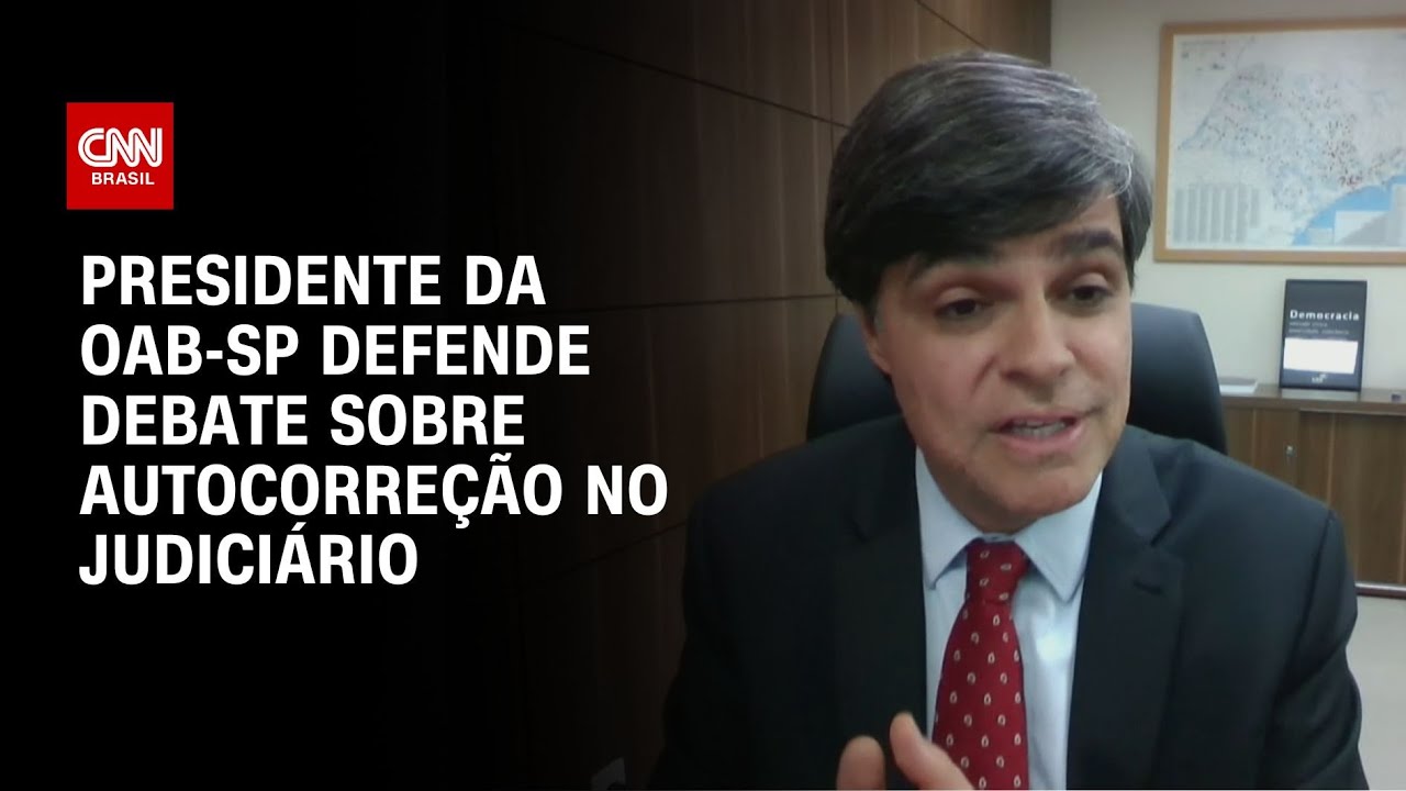 Precisamos discutir autocorreções, diz OAB-SP sobre reforma do Judiciário | CNN 360º