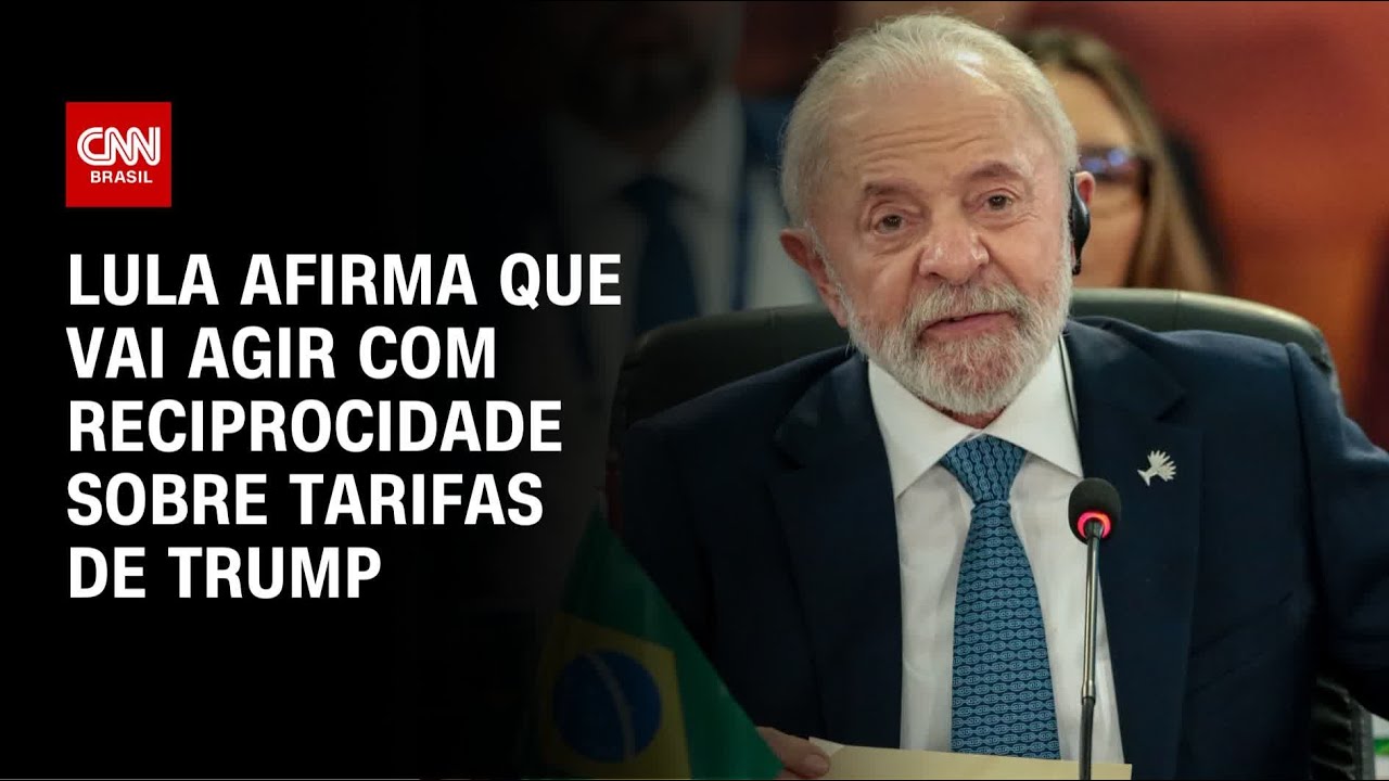 Lula sobre tarifas dos EUA Vamos responder com reciprocidade | CNN PRIME TIME