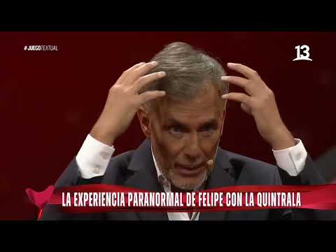 ¿A Felipe Vidal lo penó la Quintrala? Juego Textual, Canal 13.