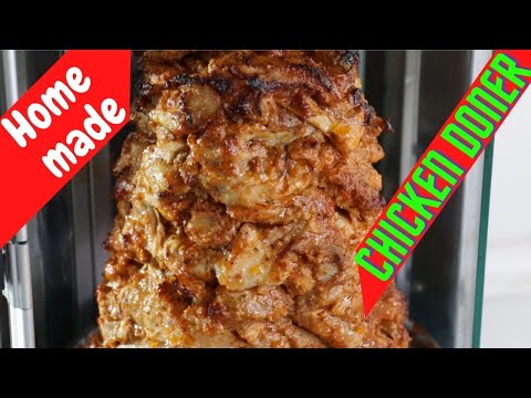 Doner Kebab Recipe / Chicken Doner Kebab Recipe / Döner Kebab / Donair Kebab / Turkish Doner Kabab