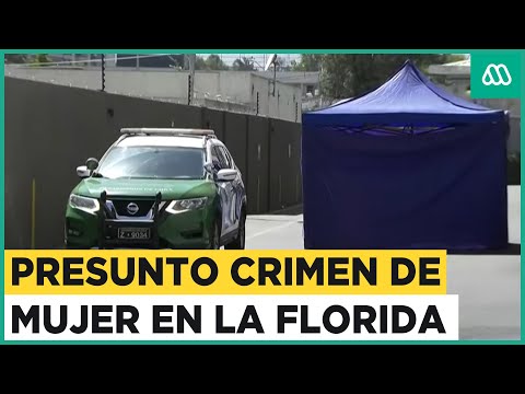 Presunto crimen de mujer en La Florida: Sospechoso fue detenido por Carabineros