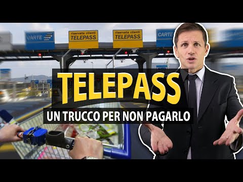 Telepass: IL TRUCCO PER NON PAGARE il pedaggio | avv. Angelo Greco