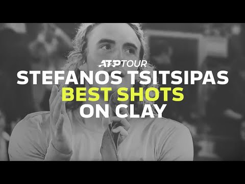 Tsitsipas' Best Clay Court Hot Shots