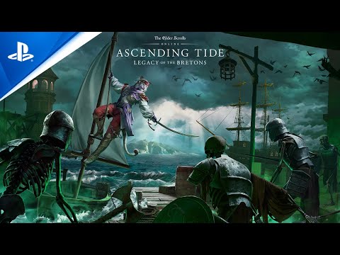 The Elder Scrolls Online - Ascending Tide DLC Launch Trailer | PS5, PS4