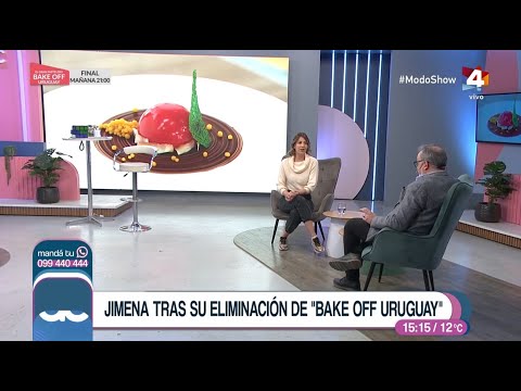 Algo Contigo - Jimena tras su eliminación de Bake Off Uruguay