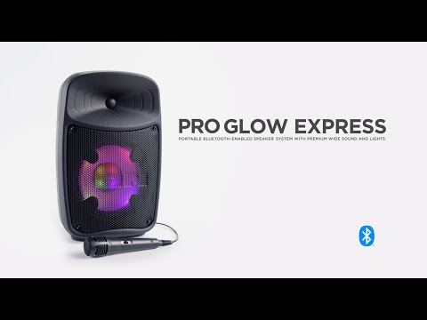 ION® Pro Glow™ Express - High-power Bluetooth®-enabled speaker system with premium sound and lights