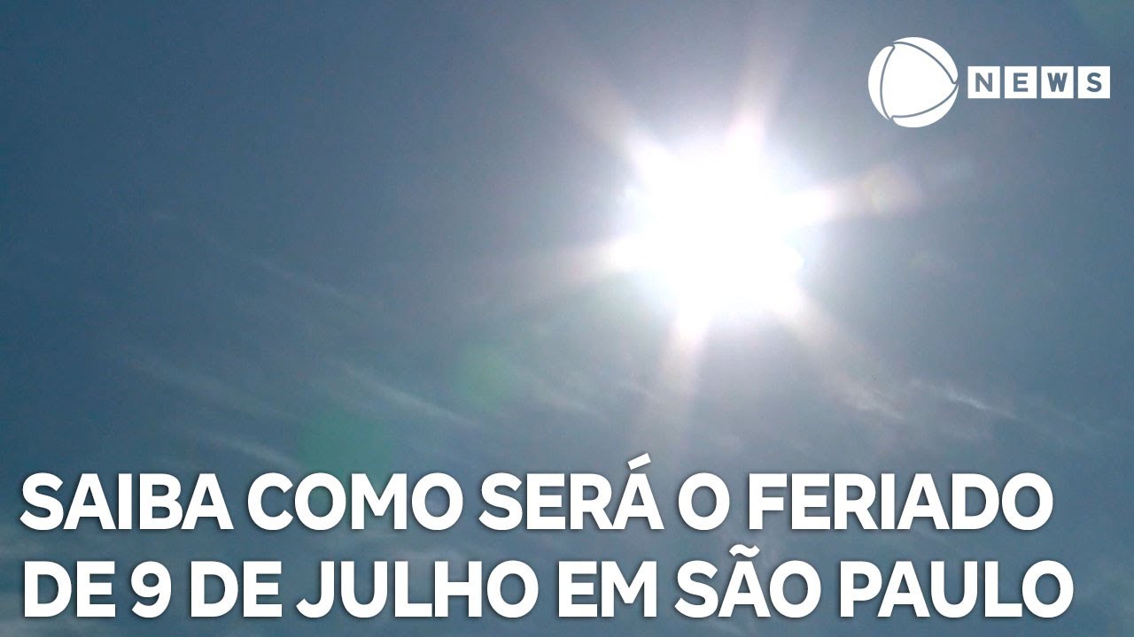 Saiba como será o feriado de 9 de Julho de São Paulo