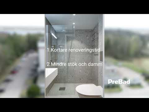 PreBad badrumsrenovering av BW Gustaf Fröding hotell med Patrik Mörkfors