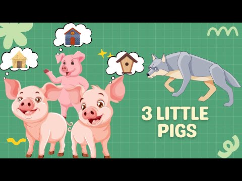 Three Little Pigs | Bedtime Stories for Toddlers